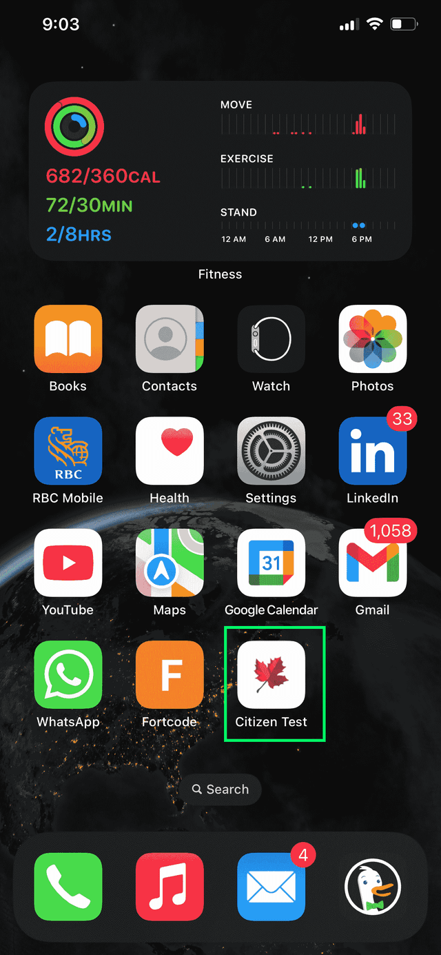 How to download Citizen Test onto your iphone